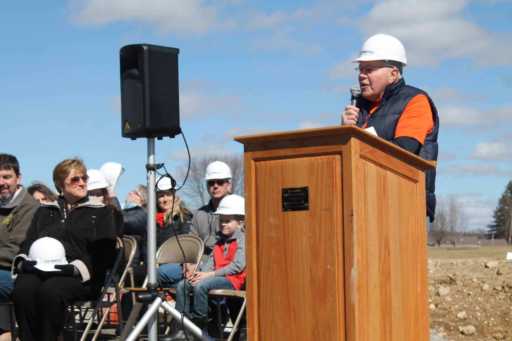 Horicon school's groundbreaking 16